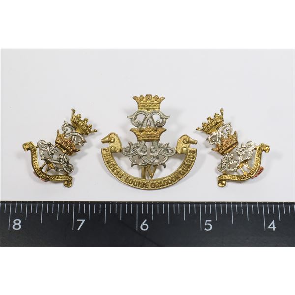 #402 PRINCESS LOUISE DRAGOON GUARDS CAP BADGE