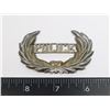 Image 1 : #425 WORN POLICE EARLY 20TH CENTURY CAP BADGE