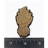 Image 1 : #454 WW2 GRENDIER GUARDS GOLD WIRE CLOTH BADGE