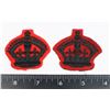 Image 1 : #458 WW2 QUEENS OWN RIFLES OF CANADA KING CROWN