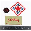 Image 1 : #461 CANADIAN MILITARY INSIGNIA MIXED LOT OF 3 INC