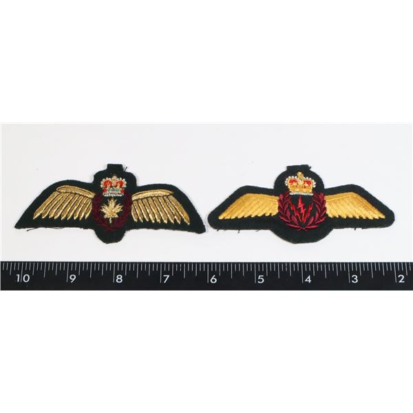 #485 ROYAL CANADIAN AIR FORCE PILOTS WINGS + AESOP