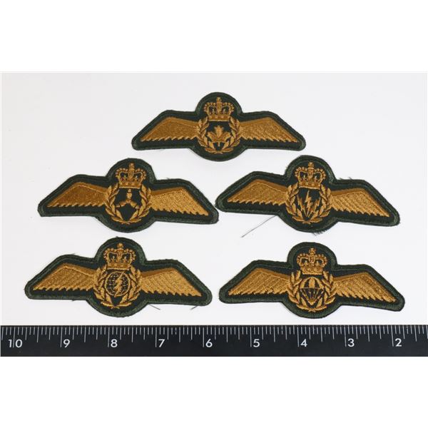 #488 LOT 5 ROYAL CANADIAN AIR FORCE WING INSIGNIA