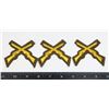 Image 1 : #497 LOT OF 3 MILITARY CADET MARKSMAN CLOTH