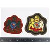Image 1 : #502 CANADA BRITAIN WARRANT OFFICER SLEEVE BADGES