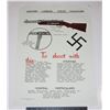Image 1 : #554 ANTI-NAZI 1941 USA TRAINING PROPAGANDA POSTER