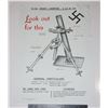 Image 1 : #555 ANTI-NAZI 1941 USA TRAINING PROPAGANDA POSTER