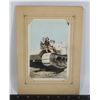 Image 1 : #593 1940'S CIVILLIAN PHOTO ON TANK DISPLAY COLOR