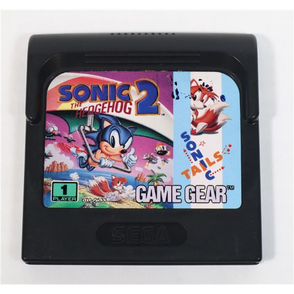 708 SEGA GAME GEAR SONIC THE HEDGEHOG 2 GAME 708 sega game gear sonic the hedgehog 2 game