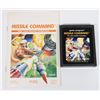 Image 1 : #753 ATARI 2600 GAME MISSILE COMMANDER W/MANUAL