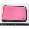 Image 1 : #787 NINTENDO DS PINK SYSTEM CASE W/ 2 PENS PINK