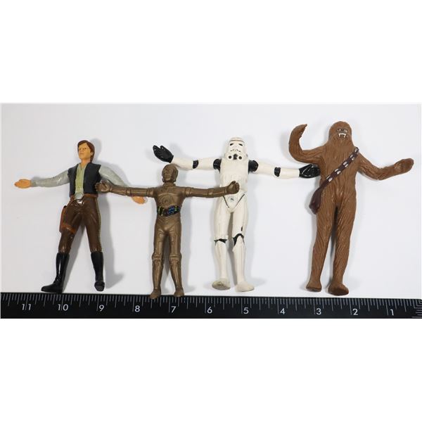 #869 1993 STAR WARS BEND EMS FIGURES HAN SOLO