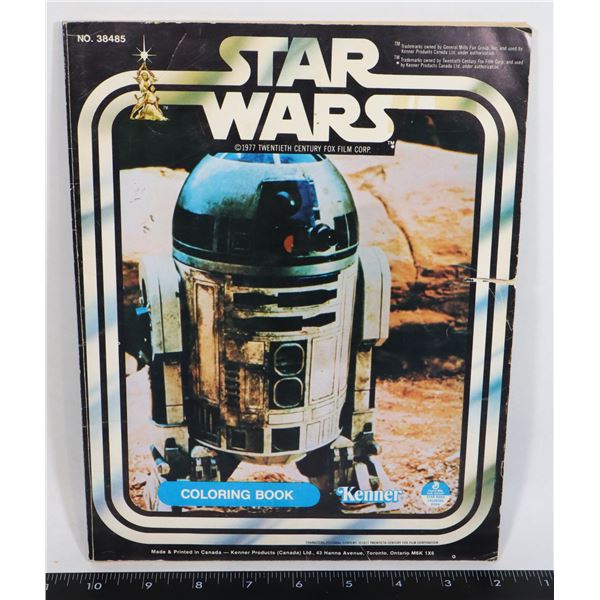 #873 STAR WARS 1977 CANADA COLORING BOOK KENNER
