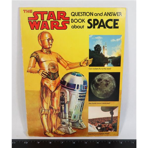 #874 STAR WARS SPACE Q & A BOOK SOFTCOVER 1979