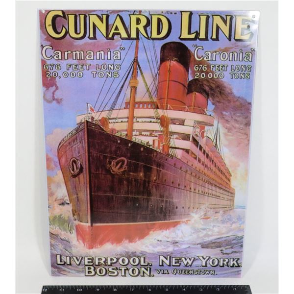 #1393 TITANIC METAL SIGN MODERN MADE WALL ART