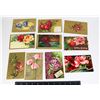Image 1 : #1413 LOT OF EARLY 1900'S POSTCARDS FLORAL DESIGN