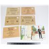 Image 1 : #1422 LOT MILITARY POSTCARDS IN ENVELOPS VARIOUS