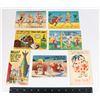Image 1 : #1423 ASSORTED VINTAGE HUMOR CARTOON POSTCARDS