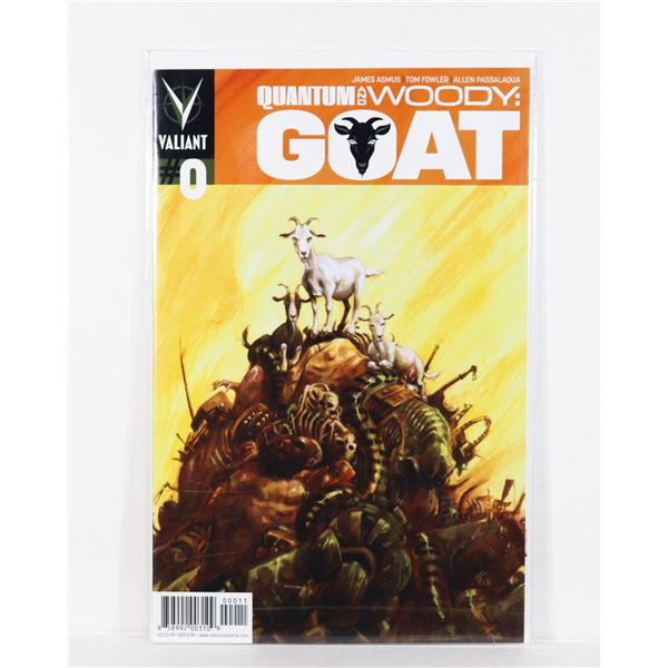 #1693  VALIANT COMICS QUANTUM AND WOODY GOAT #0