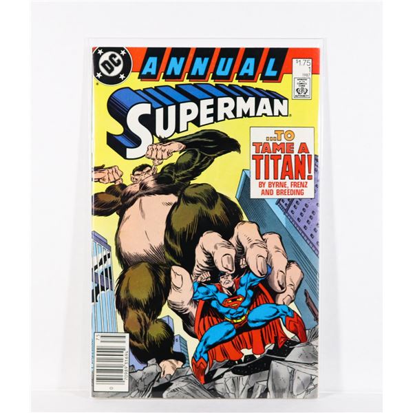 #1697 DC DETECTIVE COMICS SUPERMAN ANNUAL #1 1987