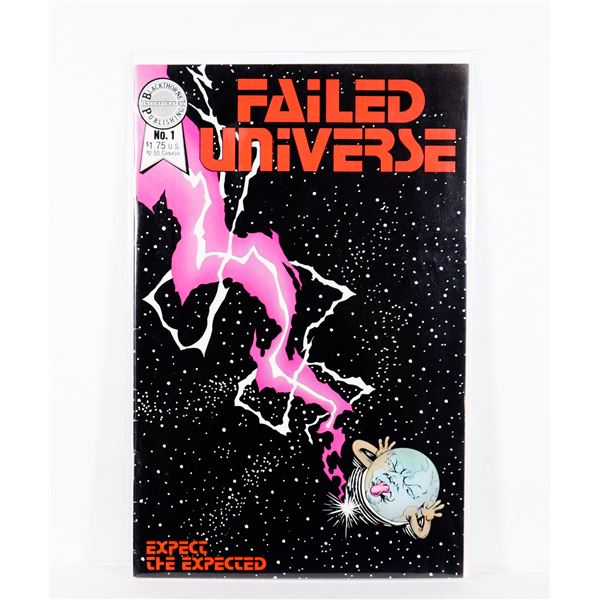 #1698 BLACKTHORNE PUBLISHING COMIC FAILED UNIVERSE