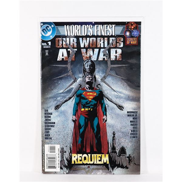 #1748 DC DETECTIVE COMICS OUR WORLDS AT WAR #1