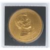 Image 2 : PRESIDENT ABRAHAM LINCOLN COIN MEDALLION CASED