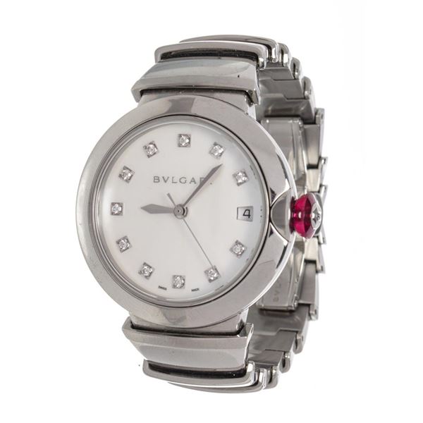 Bvlgari Grey LVCE Watch