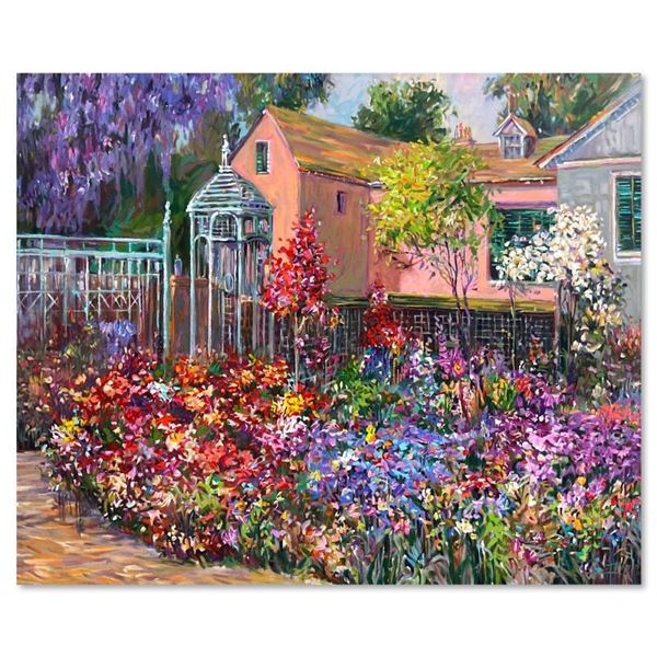 The Courtyard by Plisson, Henri