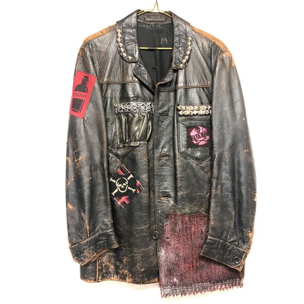 "The Smell" Rock Band Custom Made Leather Jacket