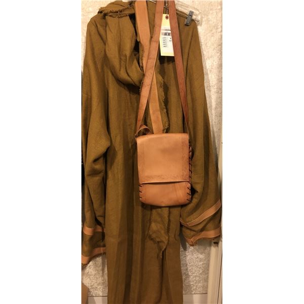 Complete King Konstantyn Outfit-Robe with Leather Bag