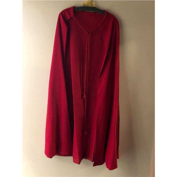 Screen Worn Knight Red Cape