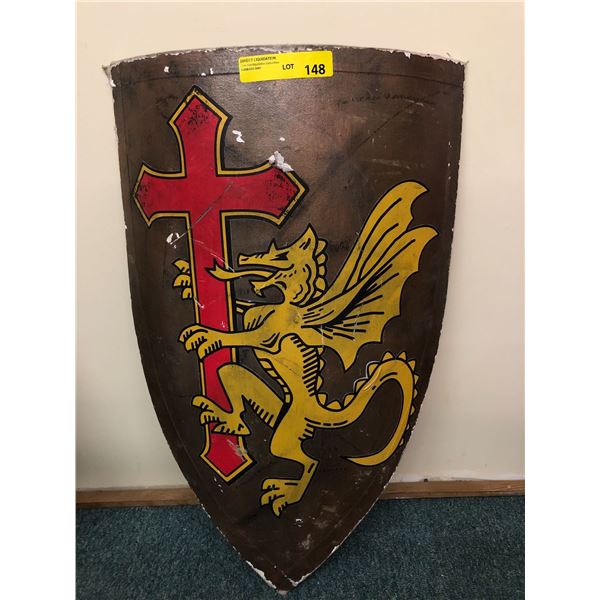 Hand Crafted Metal Medieval Roman Sheild
