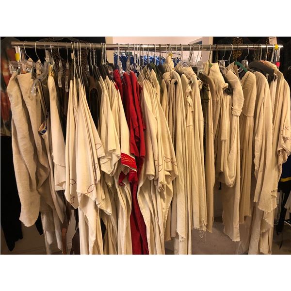 Rack of Medieval "Civilian" Clothes