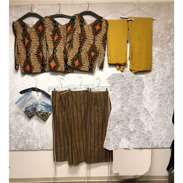 Group of Esi Jiwe Complete Outfits