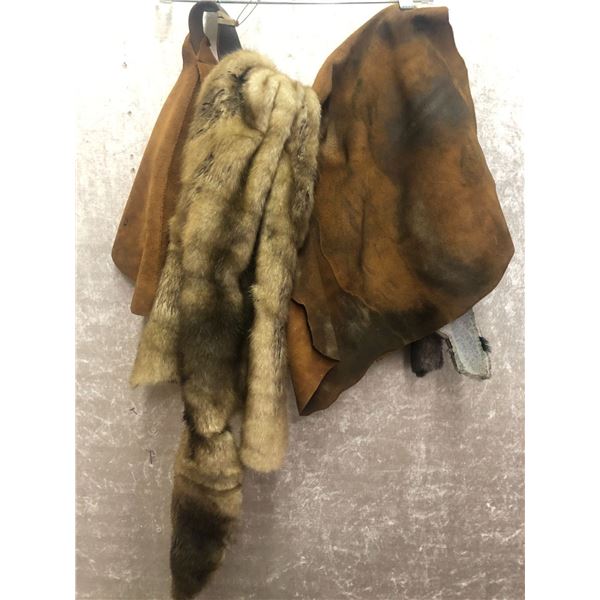 Group of 2 'Cave man' outfits w/shoes - 4x