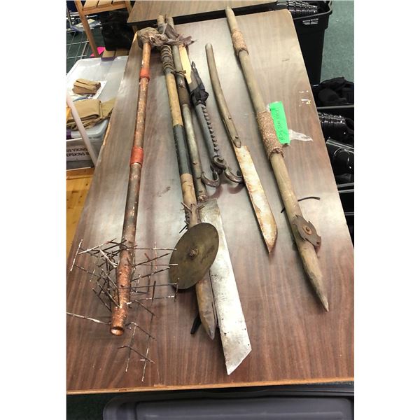 Tailies custom made prop weapons & spears