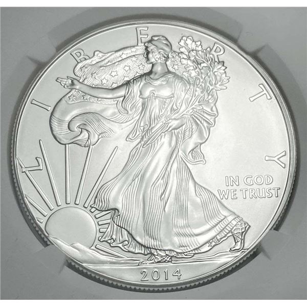 2014 American Silver Eagle NGC MS70 Early Releases