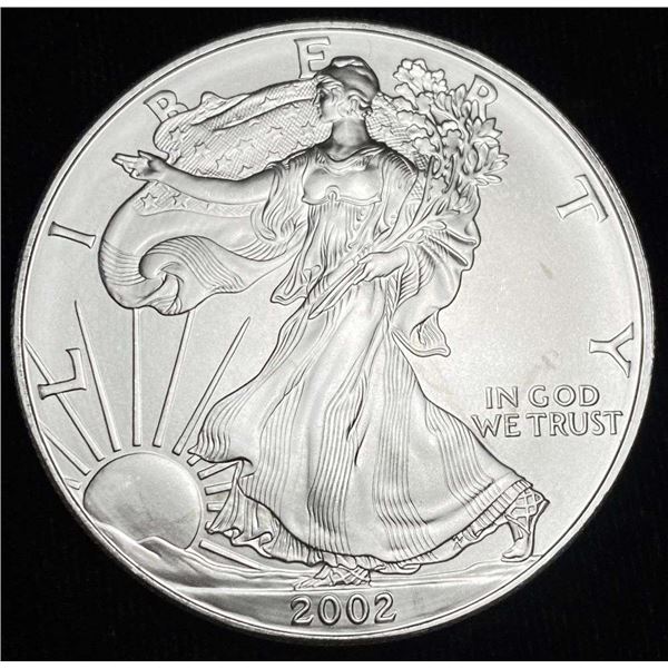 2002 American Silver Eagle