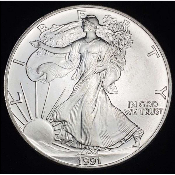 1991 American Silver Eagle