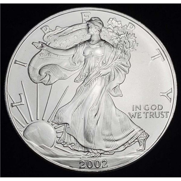 2002 American Silver Eagle
