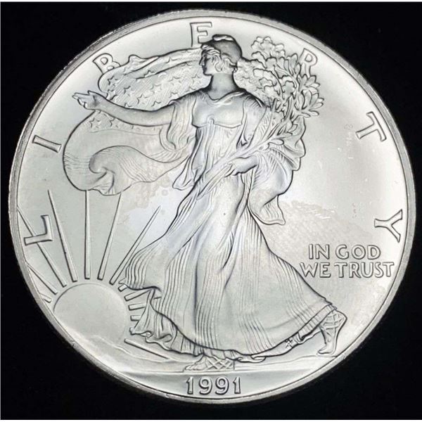 1991 American Silver Eagle