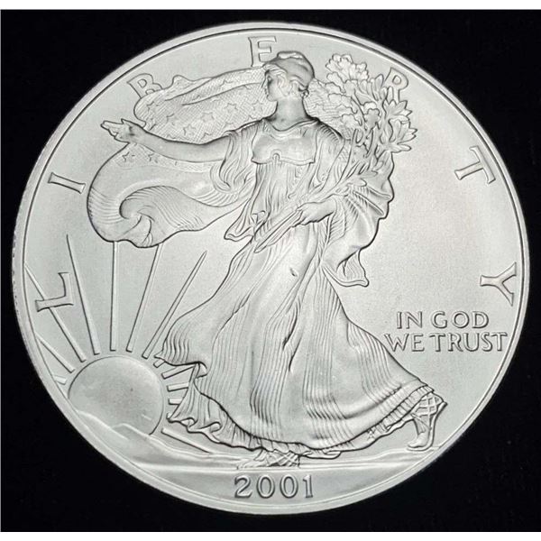 2001 American Silver Eagle