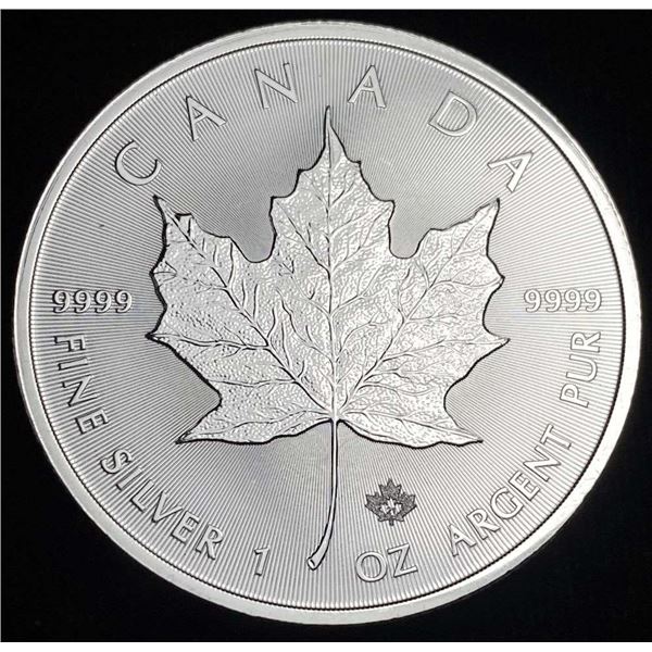 2021 Canada $5 Maple Leaf 1 ozt .9999 Silver