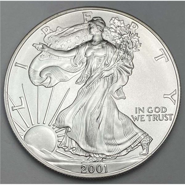 2001 American Silver Eagle