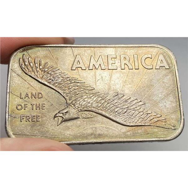 America Land Of The Free 1 ozt .999 Silver Bar