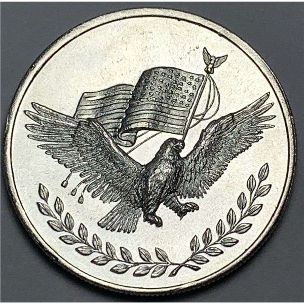 American Flag Eagle 1 ozt .999 Silver Trade Unit