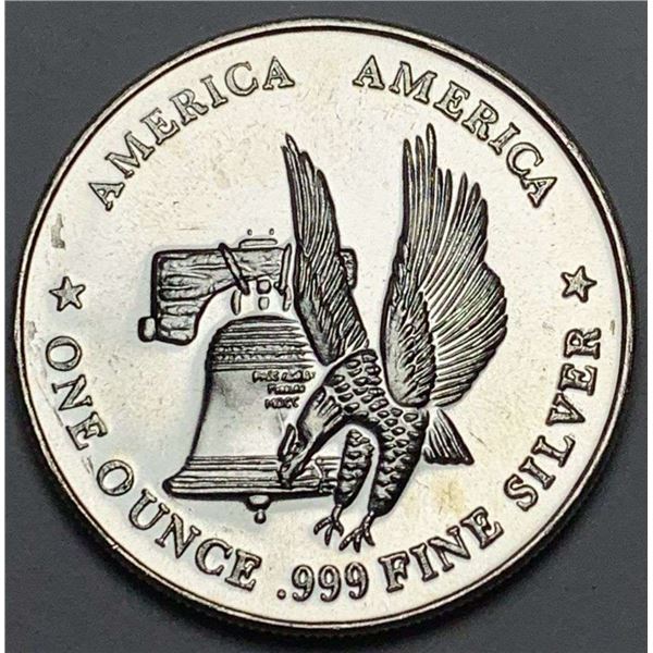 America America The International Silver Trade Unit 1 ozt .999 Silver