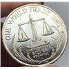 Image 2 : 1984 World Trade Eagle One World Trade Unit 1 ozt .999 Silver
