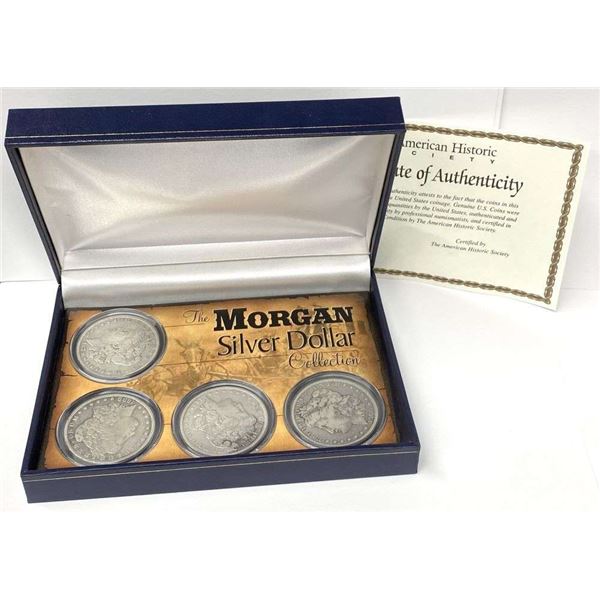 The Morgan Silver Dollar Collection 1879-1900-O (4-coins)